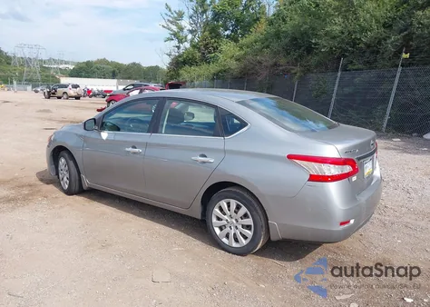 2014 Nissan Sentra S из США, поврежденный, VIN 3N1AB7AP7EL682195